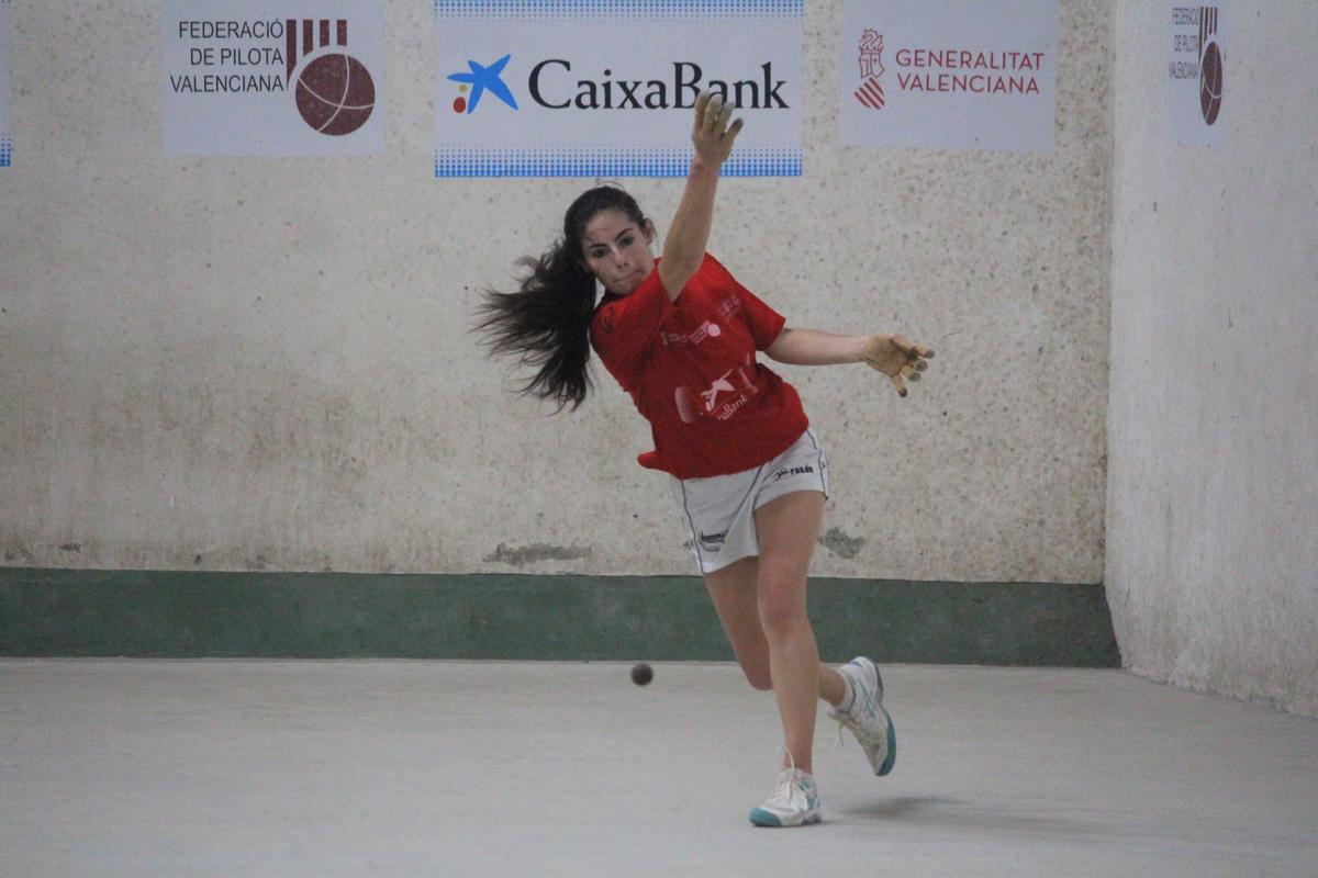 Mar del CPV Bicorp va aconseguir el seu bitllet per a les semifinals, en derrotar a Mireia del CPV Beniparrell