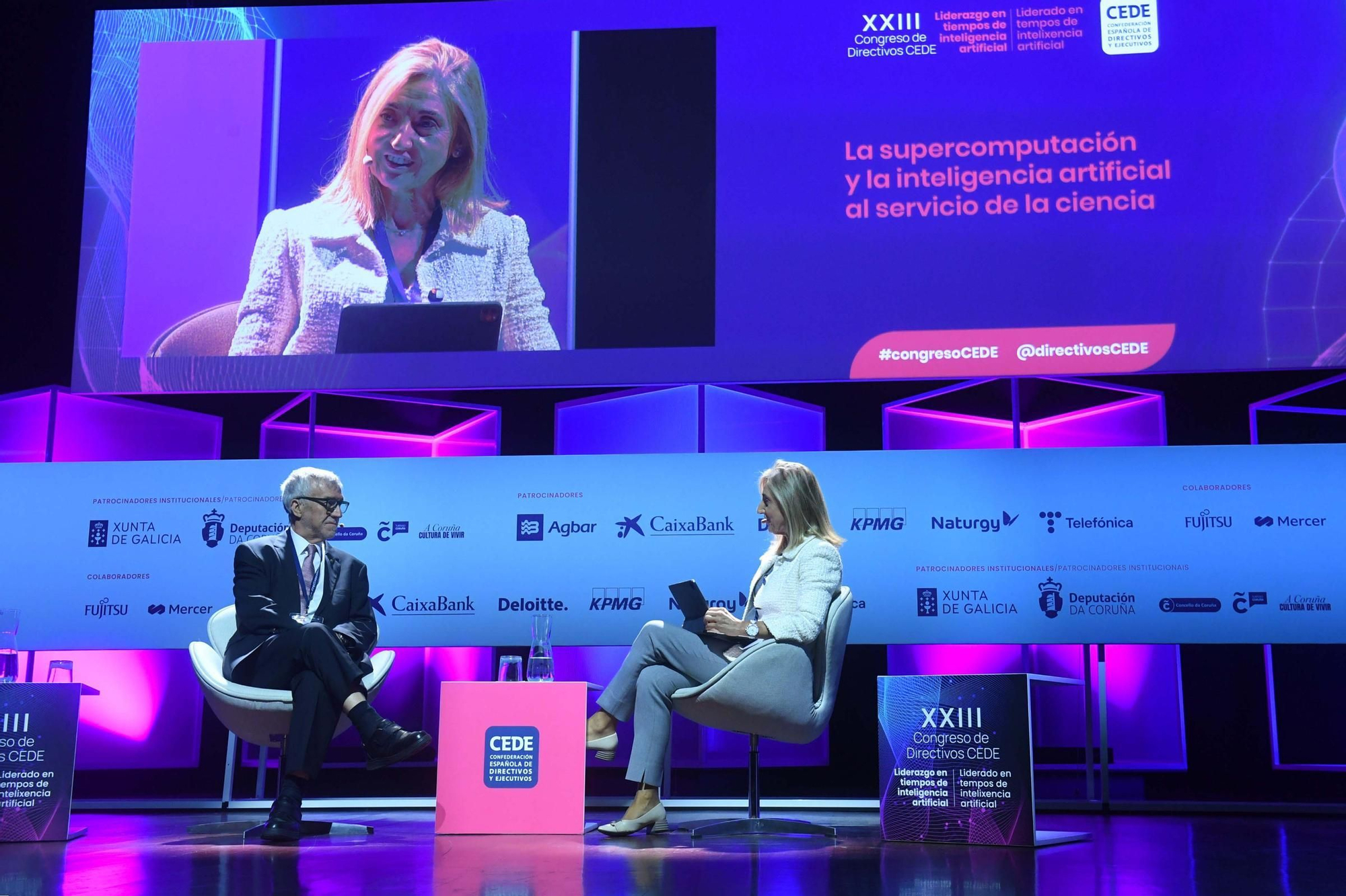 A Coruña congrega a 1.400 ejecutivos en el XXIII Congreso de directivos CEDE