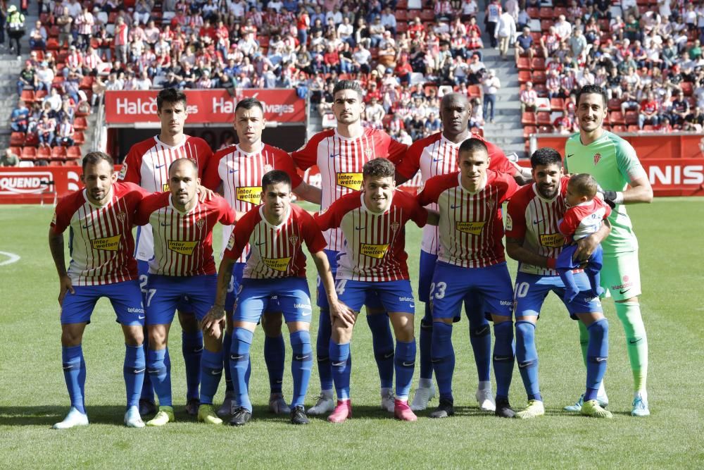 El Sporting 1 Alcorcón 3 en imágenes