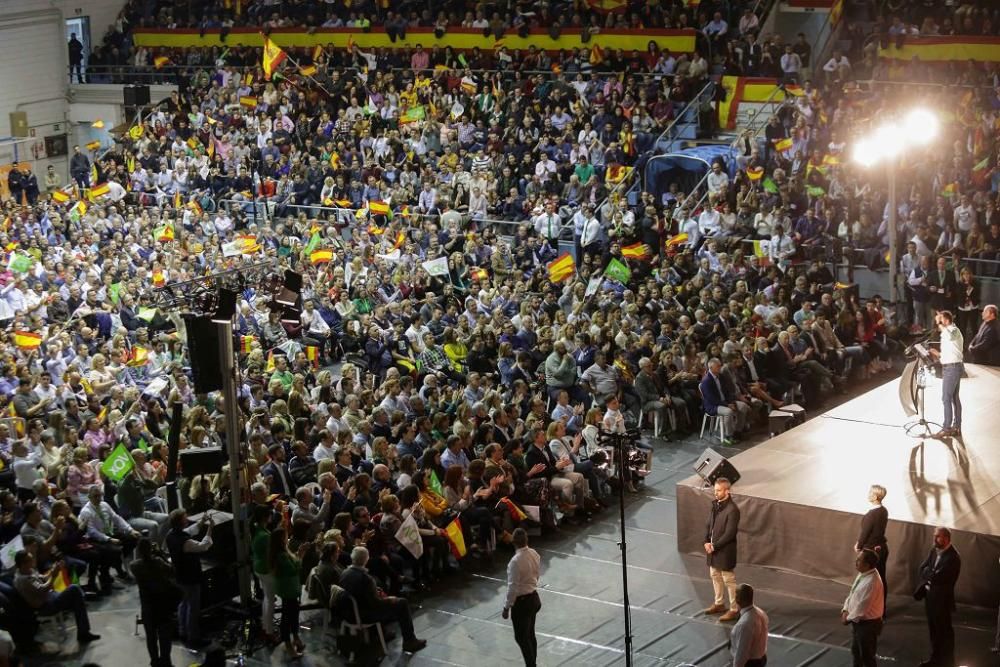 Acto de campaña de Vox en Murcia