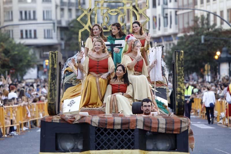 Actos del 9 d'Octubre: Desfile de Moros y Cristianos