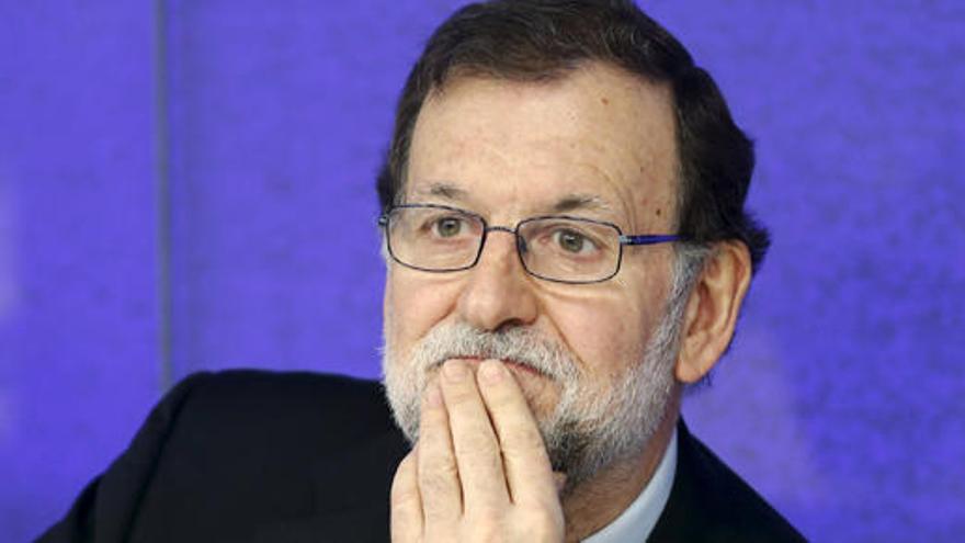 Rajoy, durante el Comité Ejecutivo.