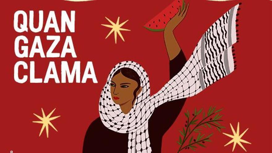 Cultura exigix la retirada immediata del seu logotip com a patrocinadora de l&#039;exposició &quot;Quan Gaza clama&quot;