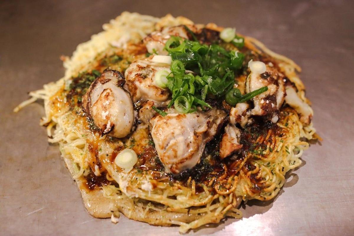 Gastronomía en Hiroshima okonomiyaki