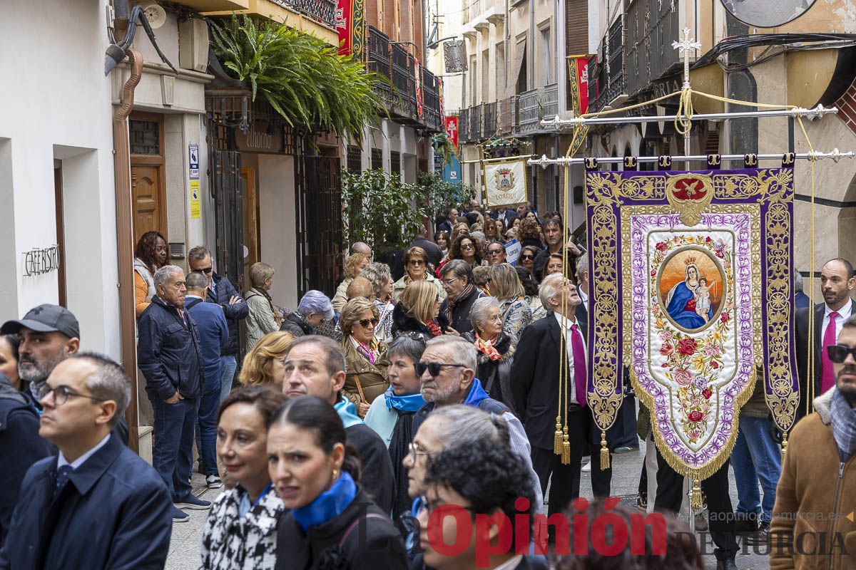 Cofradías y Hermandades de Semana Santa Peregrinan a Caravaca