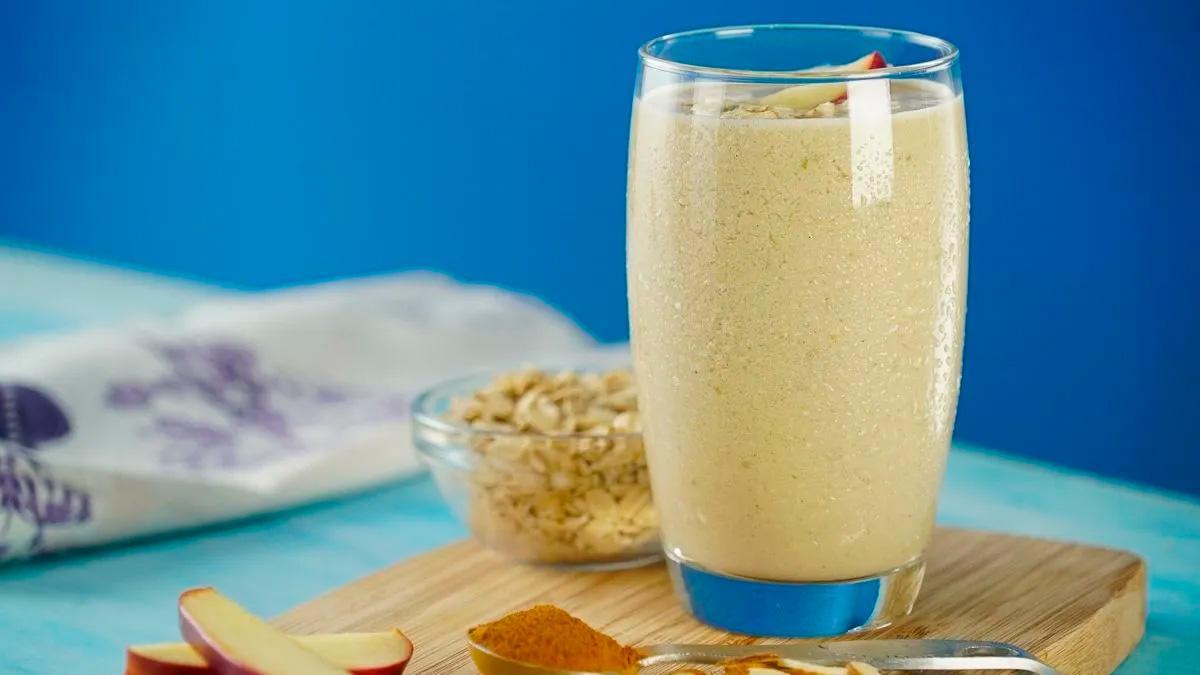 Imagen de un batido de avena