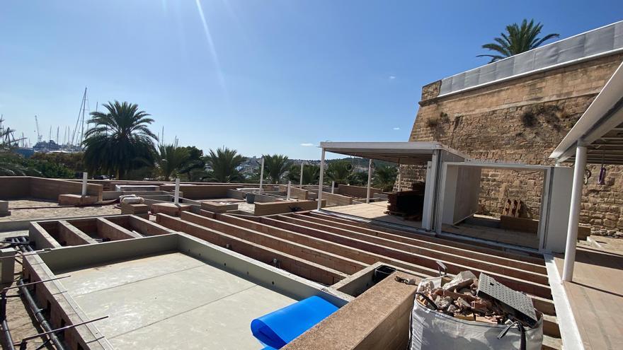 El nuevo restaurante del museo Es Baluard de Palma cambia su terraza en la muralla por otra reversible