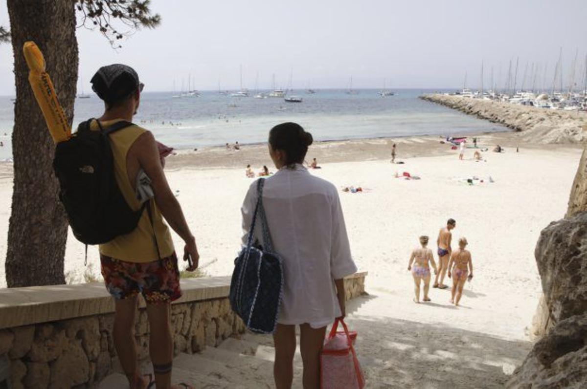 Es Caló de Sant Antoni.