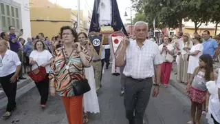 PP y Vox copan la procesión marinera del Molinar, en la que sonó el himno de España