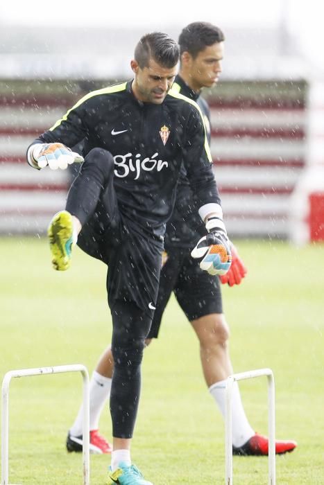 Entrenamiento del Sporting