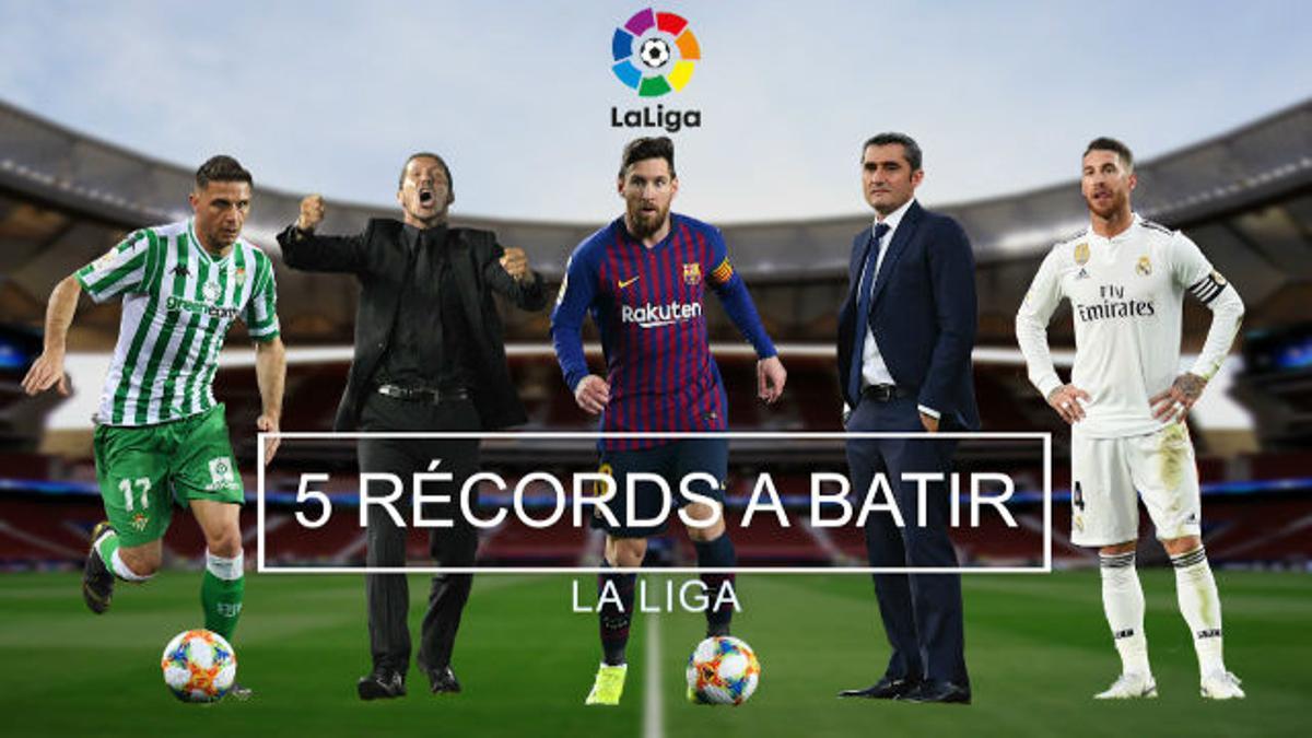 Los 5 récords a batir en La Liga