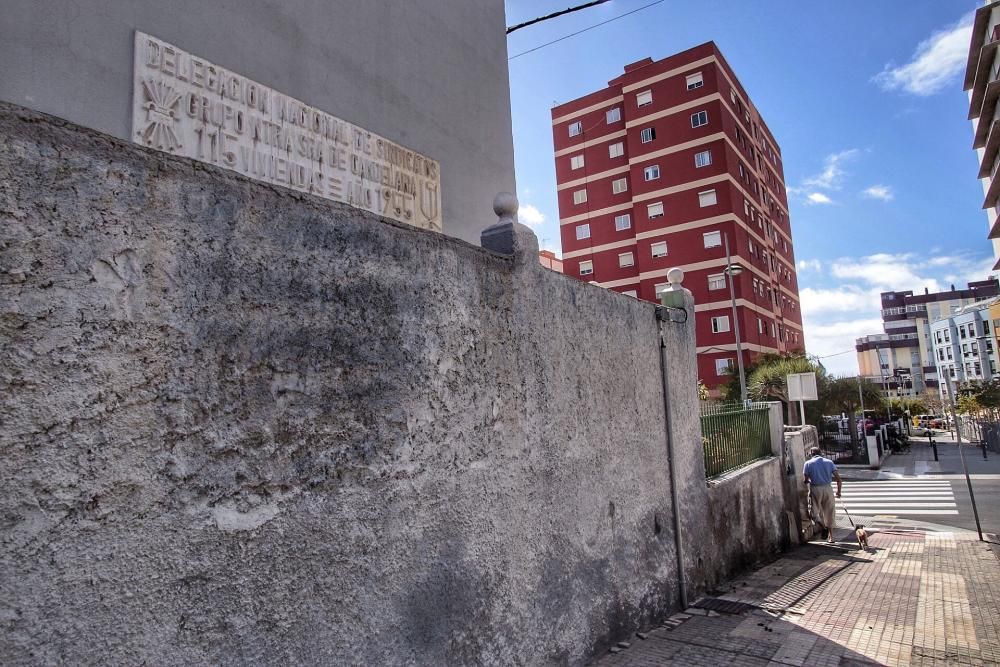 Viviendas de las barriadas de La Candelaria.