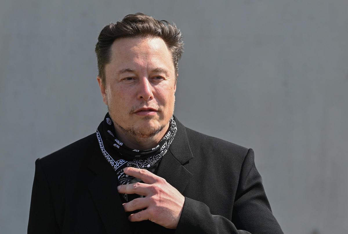 13 August 2021, Brandenburgo. El magnate tecnológico Elon Musk