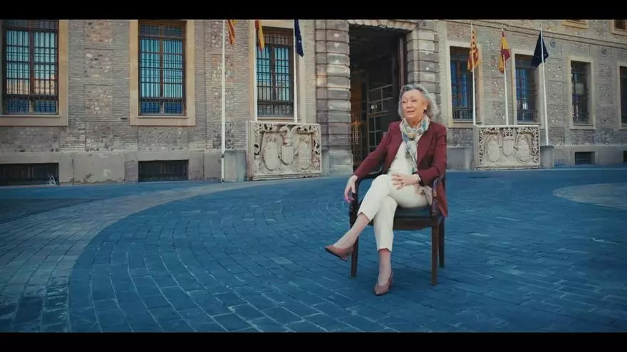 Luisa Fernanda Rudi repasa su trayectoria al frente del Gobierno de Aragón.