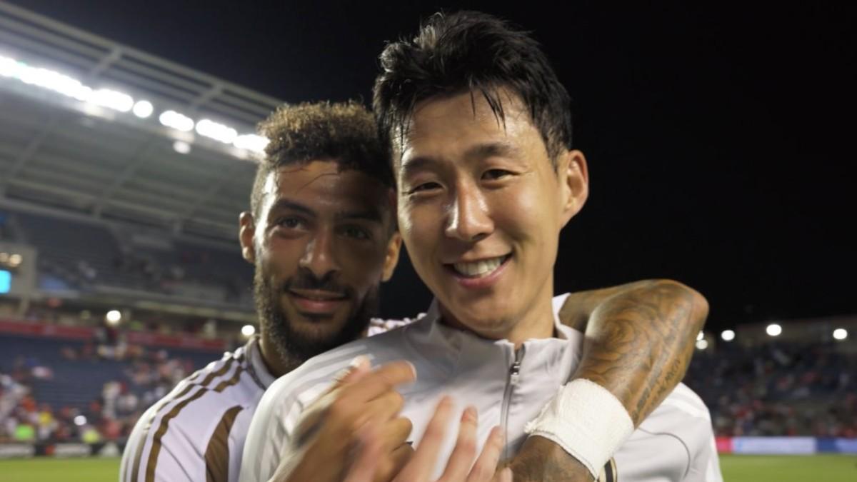 Son debutó con Los Angeles FC y provocó un penalti