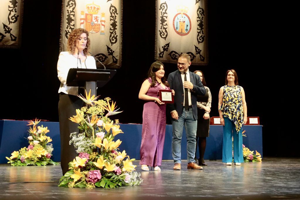 Entrega de distinciones al alumnado en Lorca