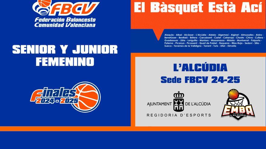 Finales Sénior y Júnior Femenino, en L’Alcúdia
