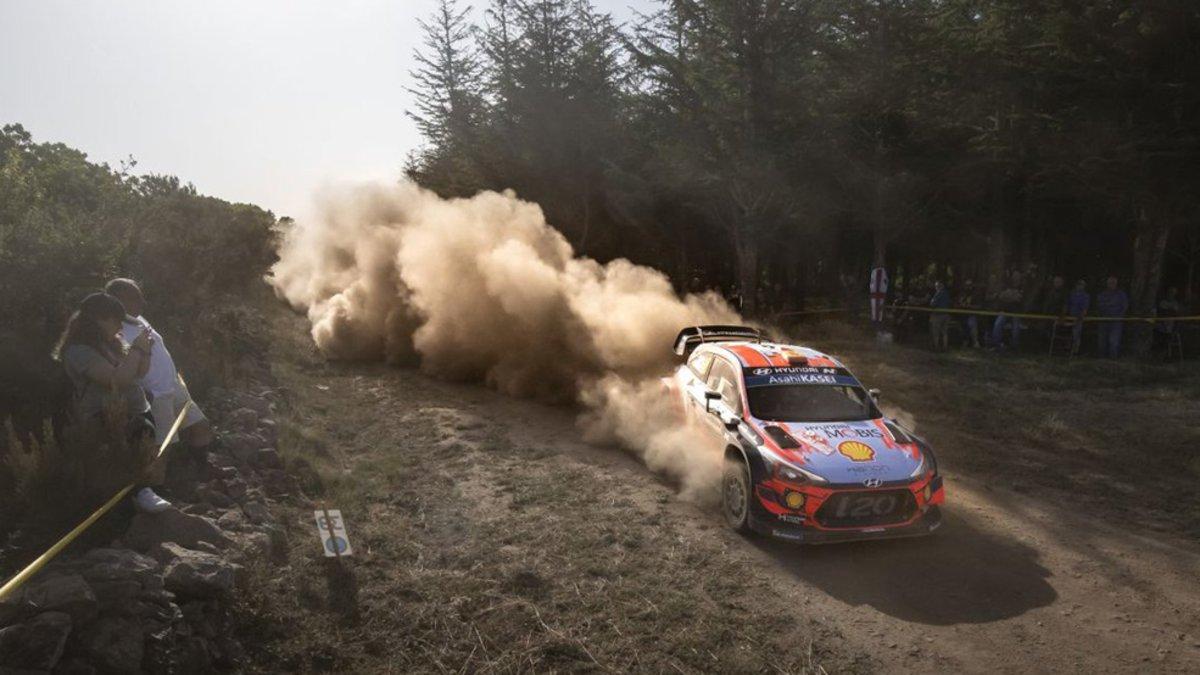 Dani Sordo, flamante líder del Rally de Italia