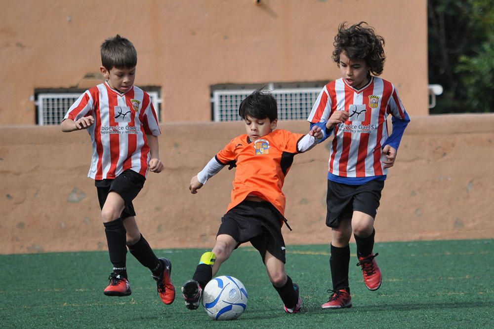 Fútbol base del fin de semana