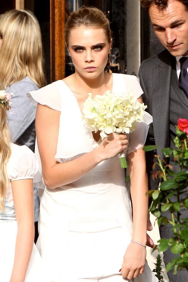 Cara Delevingne, la perfecta madrina