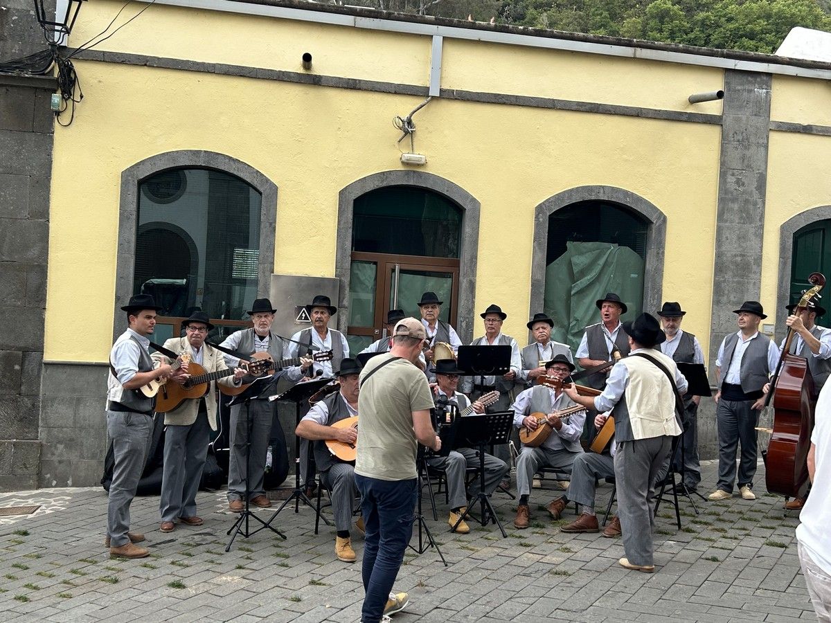 Feria de Valleseco con música y huevo duros