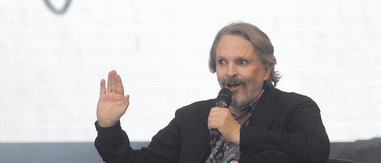 El cantante Miguel Bosé, en México en una imagen de 2021.