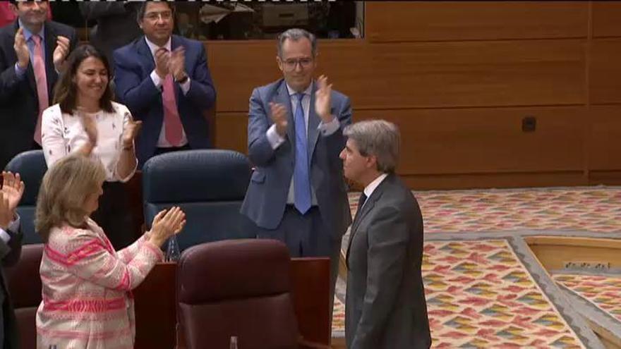 Ángel Garrido, presidente de la Comunidad de Madrid con el apoyo de Ciudadanos