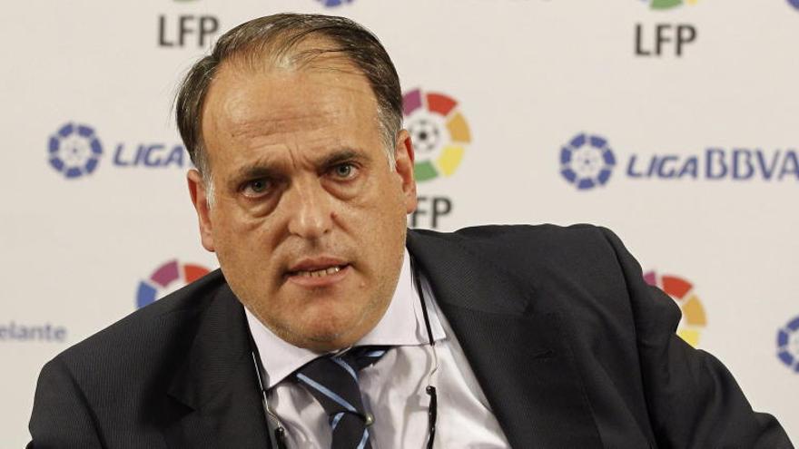 Javier Tebas, presidente de la LFP.