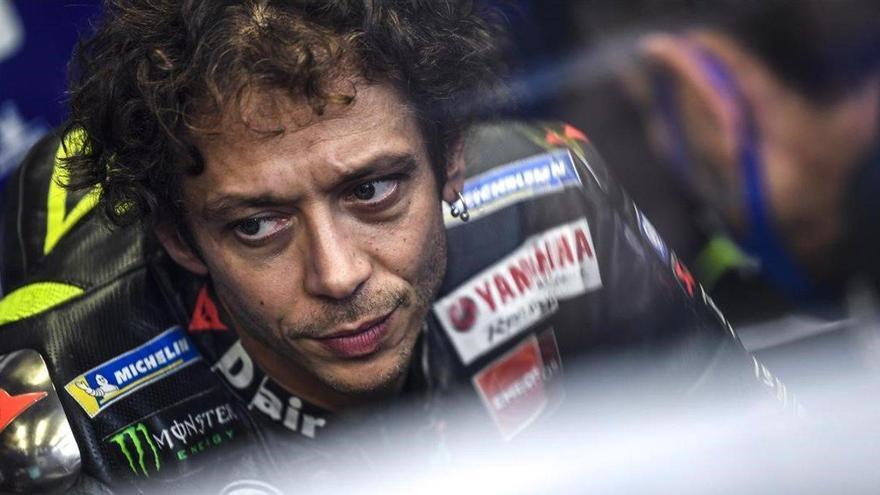 Valentino Rossi da positivo en Covid-19 en Aragón