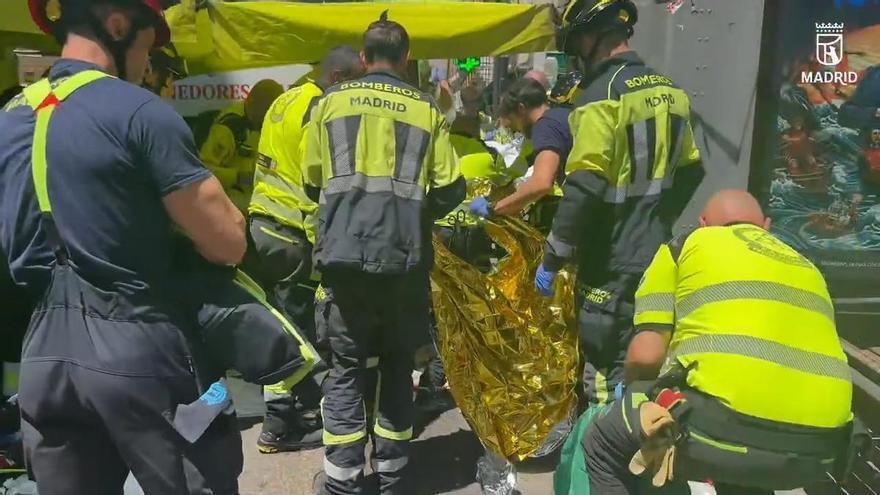Herida de gravedad una mujer de 92 años tras sufrir un atropello al cruzar la calle Atocha fuera del paso peatonal