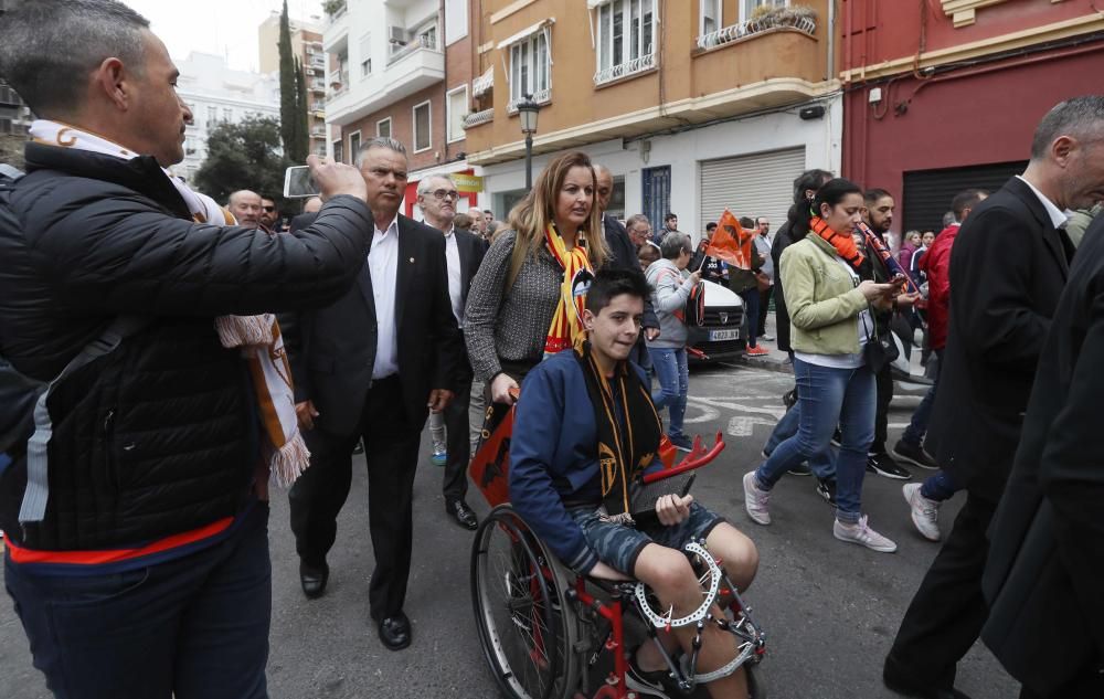 La afición en la celebración del Centenario