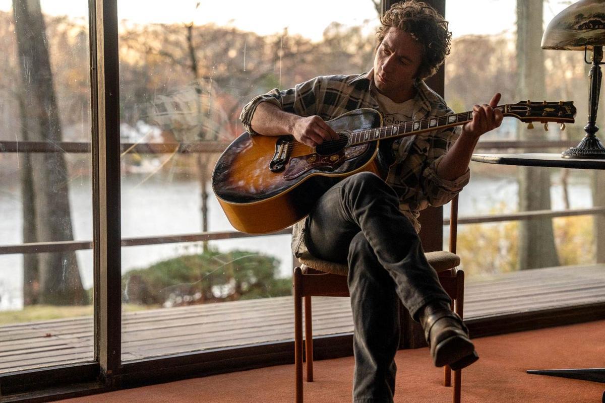 Jeremy Allen White, en una imagen de 'Springsteen: deliver me from nowhere'.