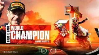 Álvaro Bautista gana en Jerez y se proclama campeón del mundo de Superbikes