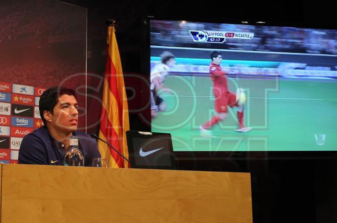 Presentación de Luis Suárez