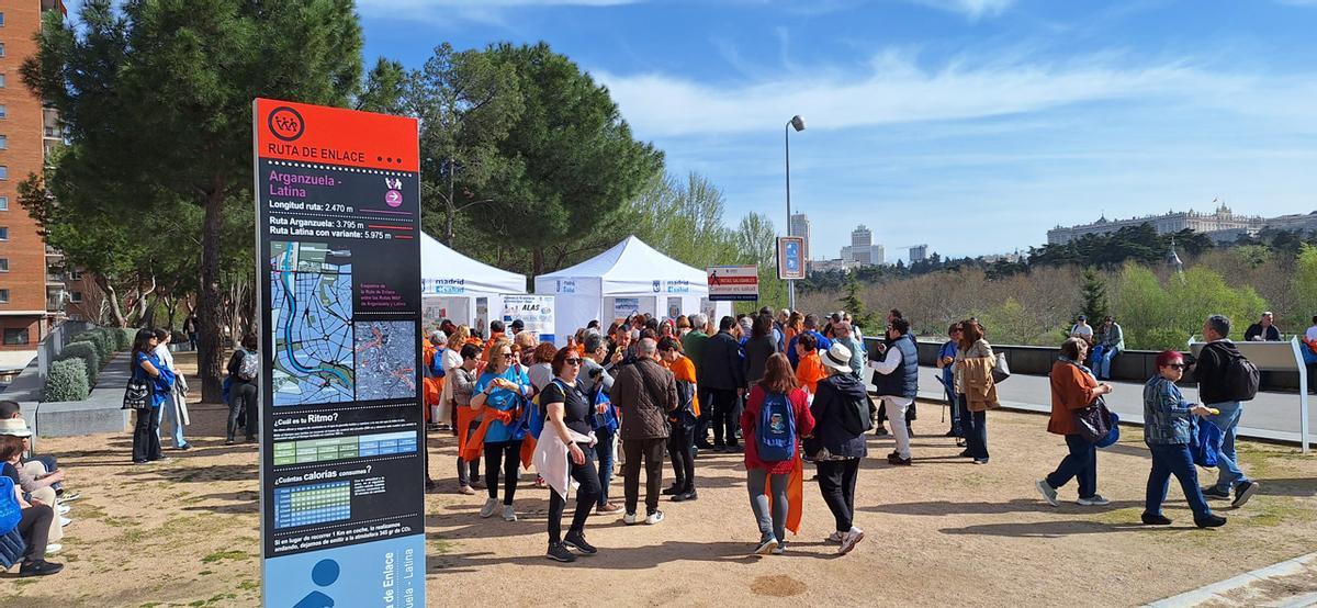 Presentación de la Ruta 26 de Walking People en Madrid