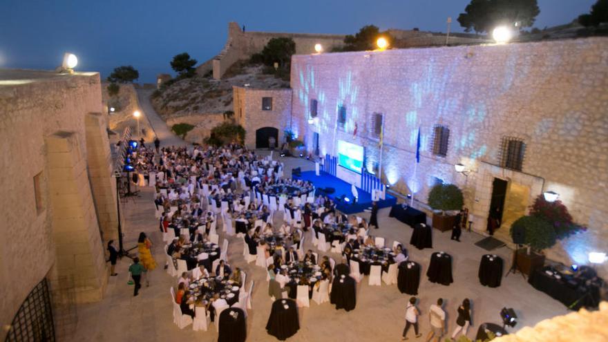 Un evento en el Castillo de Santa Bárbara