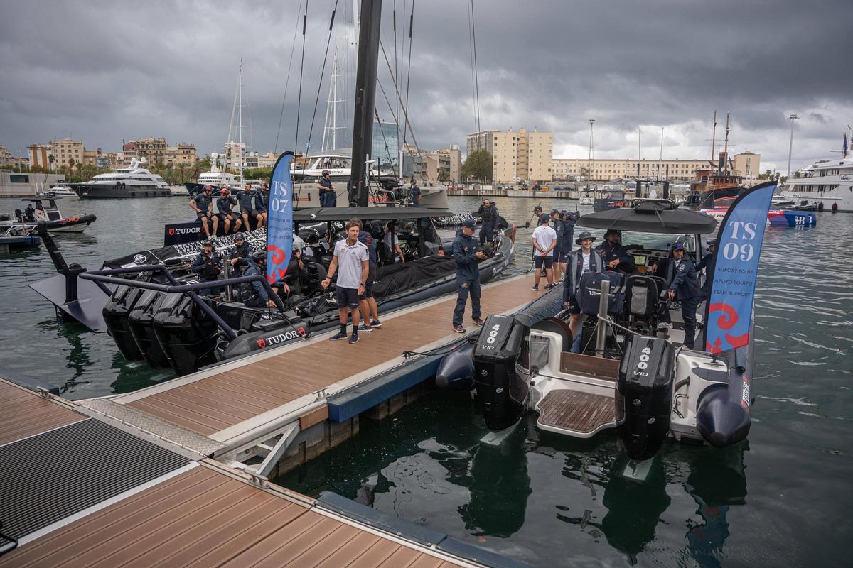 Dock out del Alenghi Red Bull en la Copa América animados por sus fans