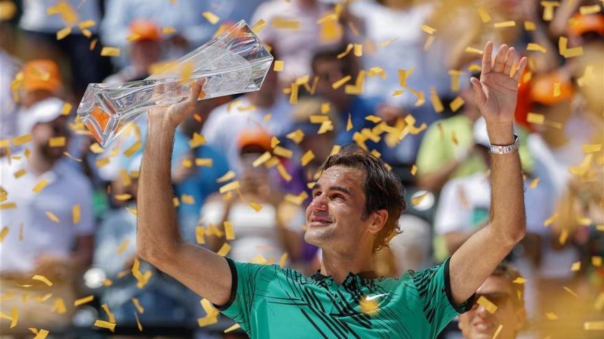 Federer gana su tercer título en Miami al vencer de nuevo a Nadal