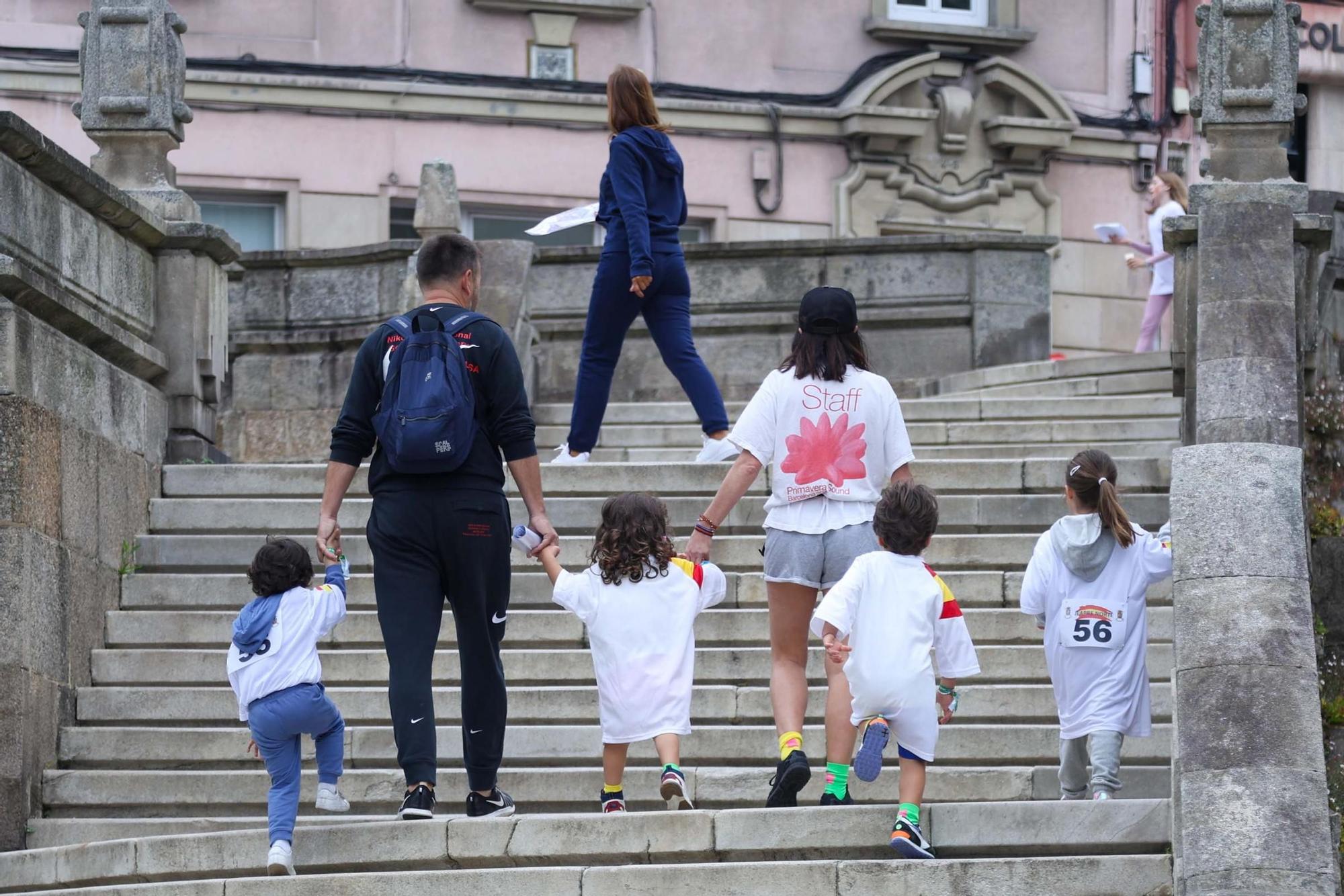 Carrera infantil en el Día de las Fuerzas Armadas en A Coruña
