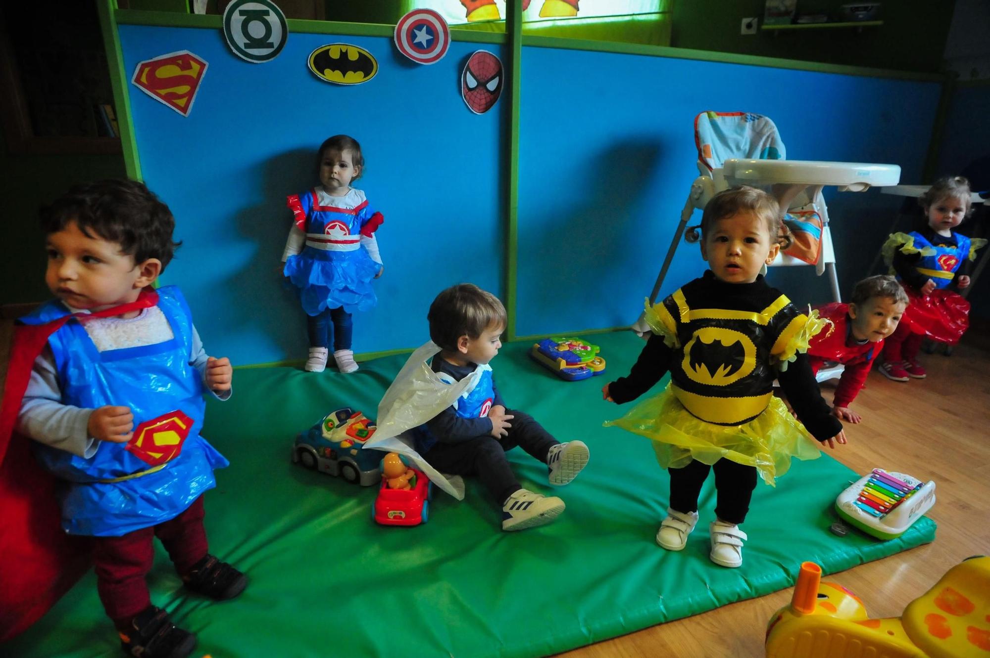 Carnaval infantil en los colegios de Vilagarcía