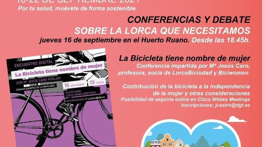 &#039;La Lorca que necesitamos&#039;, a debate en la Semana de la Movilidad