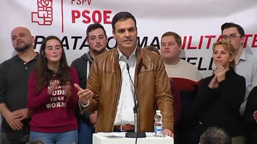 Pedro Sánchez: &quot;El socialismo es todo menos resignación&quot;