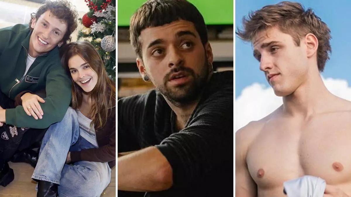 Dende a dereita: Fer Fraga e Judith Fernández, Daría Loureiro e Nuno Gallego.