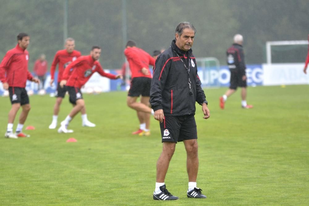 El Dépor prepara el partido contra el Granada