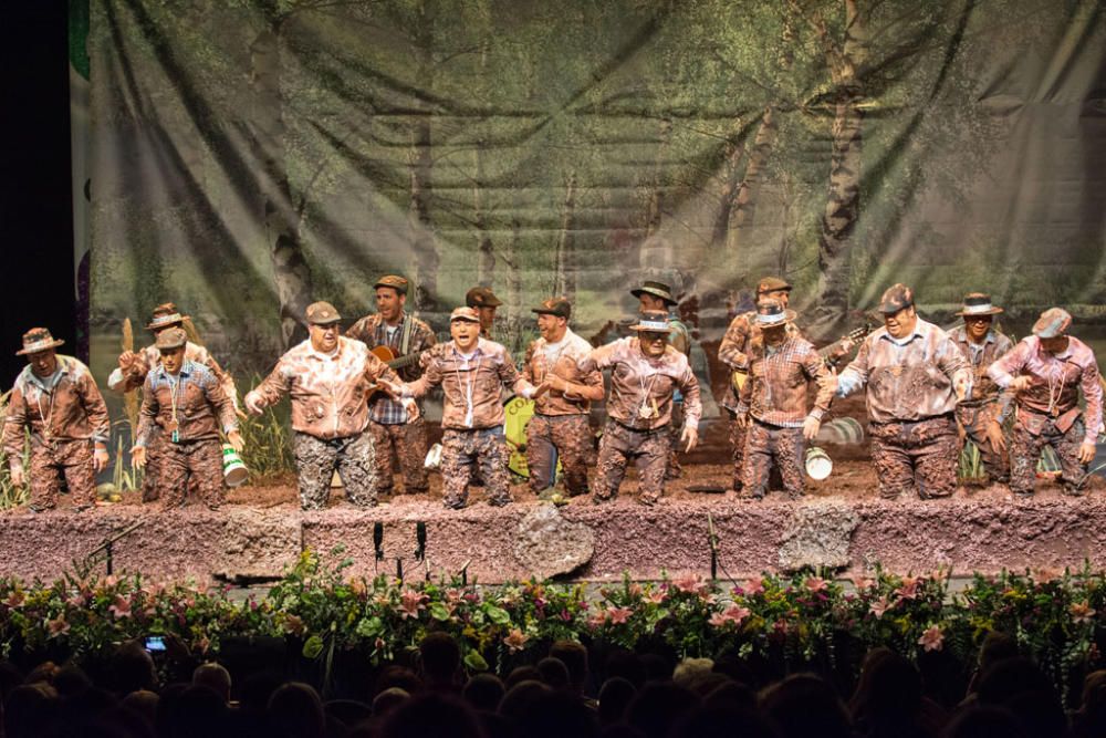 La murga malagueña 'Los secos del Rocío'.