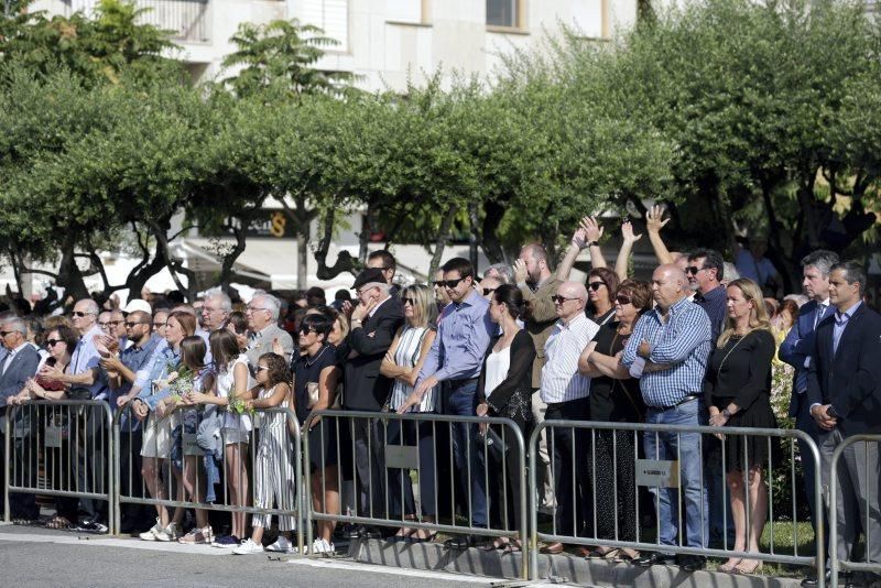 Homenaje a las vííctimas de Cambrils