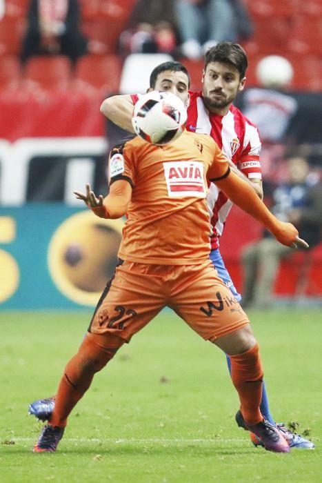 El partido Sporting-Eibar, en imágenes