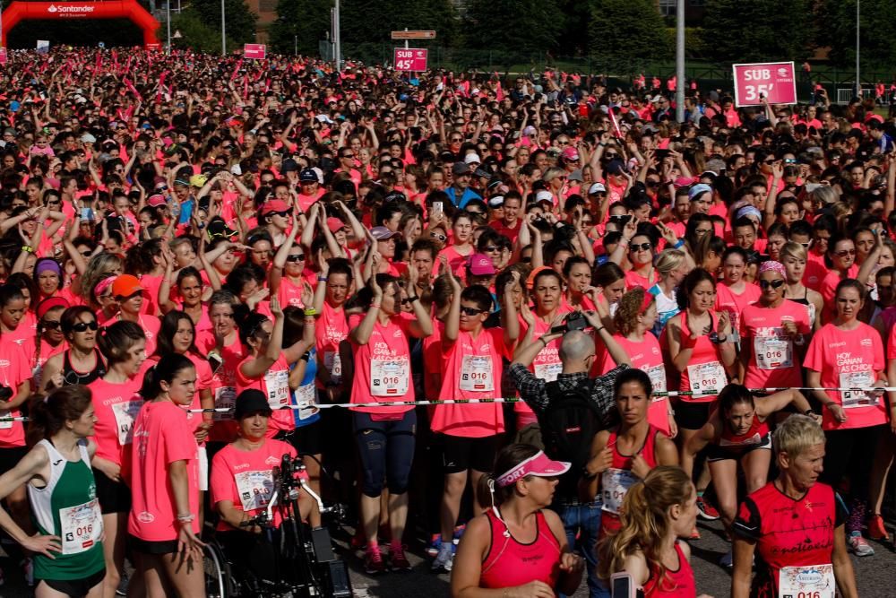 Carrera de la mujer 2018 en Gijón