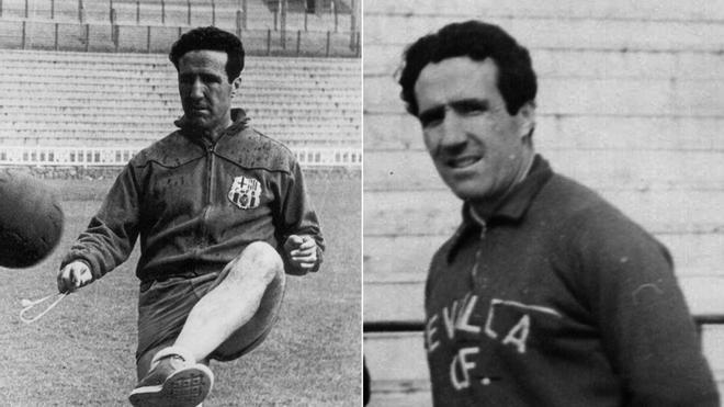 Antes de iniciar su primera etapa en el Barça, Helenio Herrera dirigió al Sevilla entre 1953 y 1957