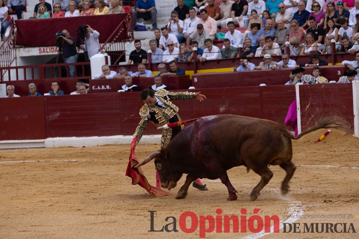 Cuarta corrida de la Feria Taurina de Murcia (Rafaelillo, Fernando Adrián y Jorge Martínez)